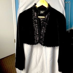 Bolero thick velvet plus lining -perfect condition